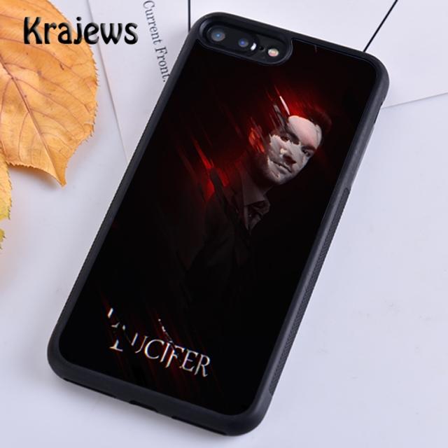 Krajews Lucifer Serie TV Soft Phone Case Cover For iPhone 18 17 Air 16 15 14 plus 11 12 13 pro max Plus coque Shell Fundas