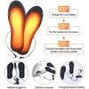 USB Heated Cuttable Insoles for Warm Feet - Rechargeable and Adjustable Heating Insoles
