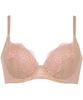 Bra Create a Beautiful Silhouette with Just This One Piece High Side Design Clean Sides and Back Up Bra KB2900 BE C80 [Wing/Wacoal] - - - - [Style
