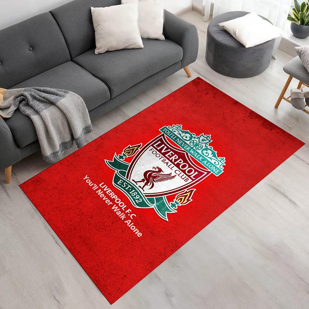 Liverpool Area Rug Suitable for Living Rooms Balcony Dining Room Entryway Antislip Carpet Anime Office Decor Wedding Party Gift