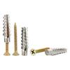 30 Sets Stainless Steel Drywall Concrete Drilling Plug Expansion Bolt Fasteners Self-Tapping Screw And Expansion Tube Anchor Kit