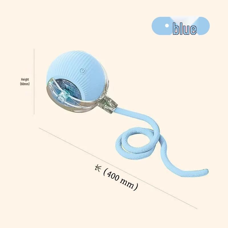 Automatic Dog Walking & Bite Resistant Toy Ball for Pet Exercise & Entertainment