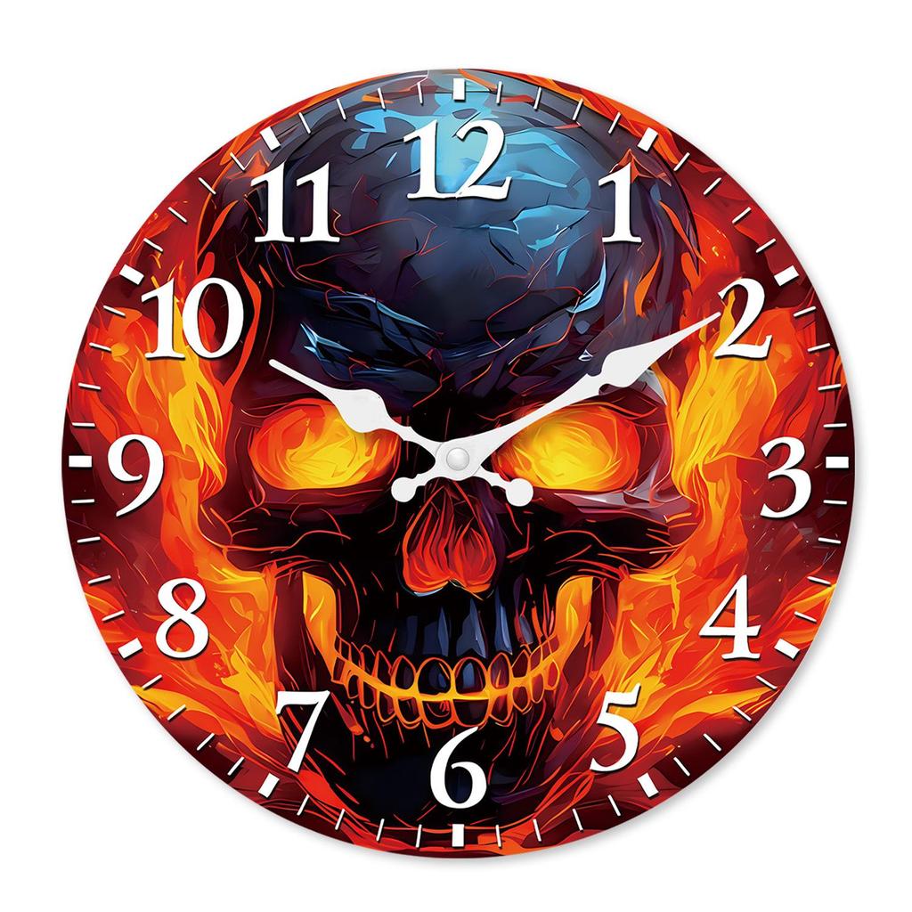 14" Retro Wooden Silent Wall Clock - Personalized Cool MDF Décor