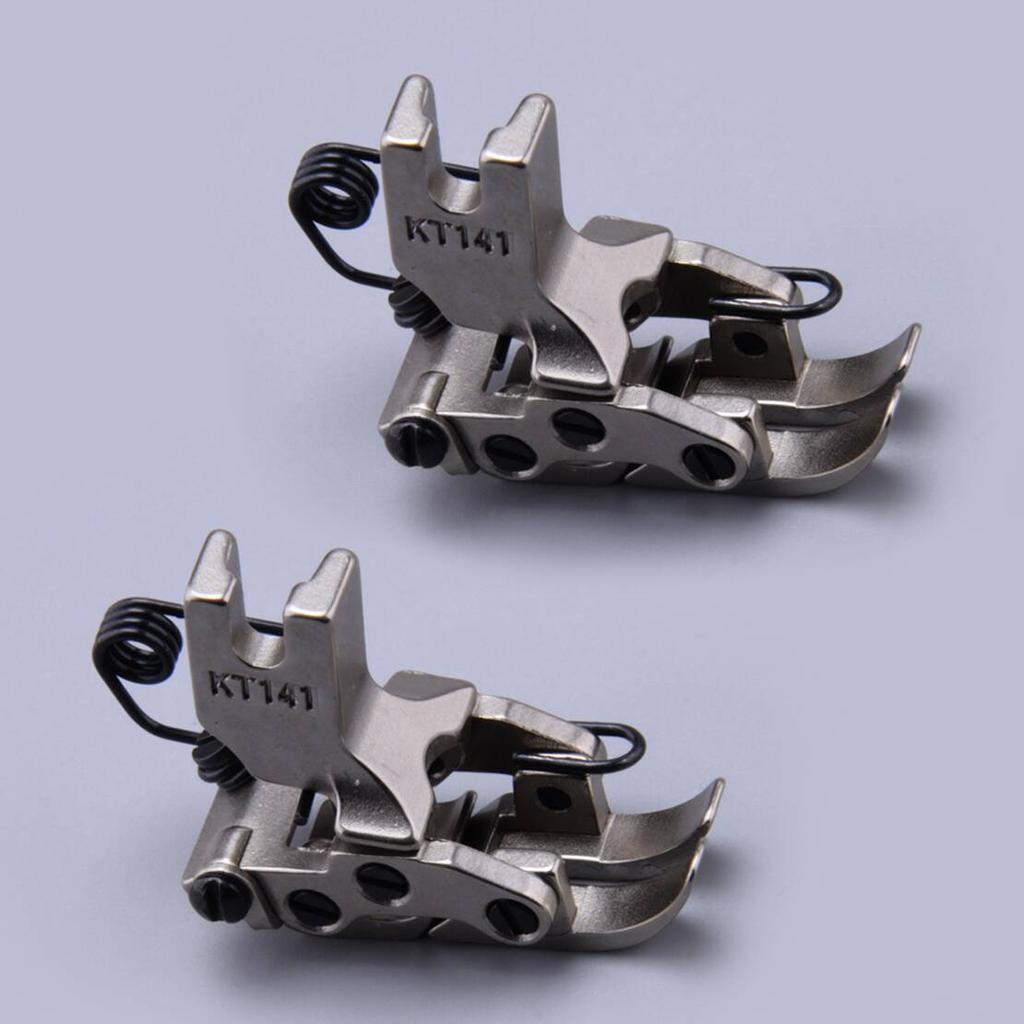 KT141 2 Pièces Pied-de-biche Interactif pour Réservoir Avant Arrière Convient pour Janome 1600P 1600P-DBX 1600P-QC HD9 HD9BE Juki TL-18QVP TL-2010Q