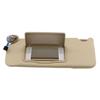 Artudatech Beige Left Driver Side Sun Visor 83280TA5A51ZA For Honda Accord 2008-2017