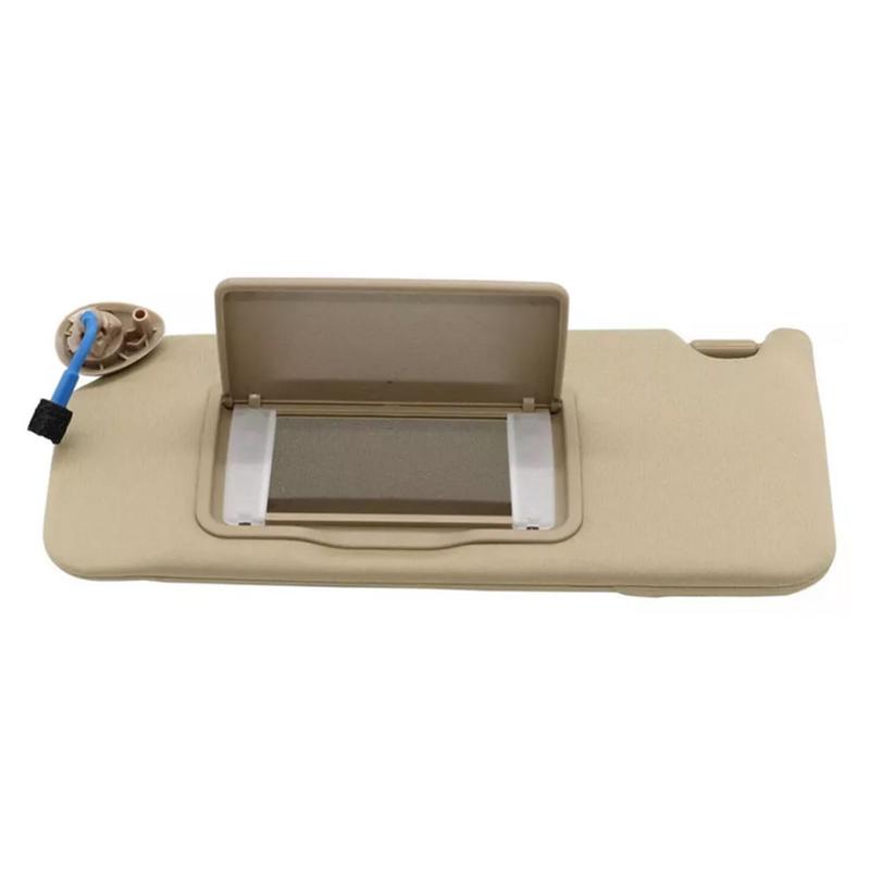 Artudatech Beige Left Driver Side Sun Visor 83280TA5A51ZA For Honda Accord 2008-2017
