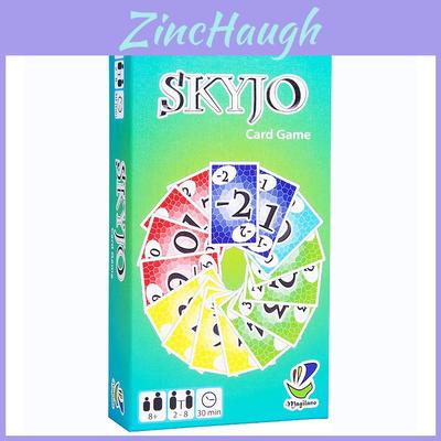 K zamyšlení vybízející stolní karetní hra Skyjo Classic navržená pro rodinné sblížení a socializaci