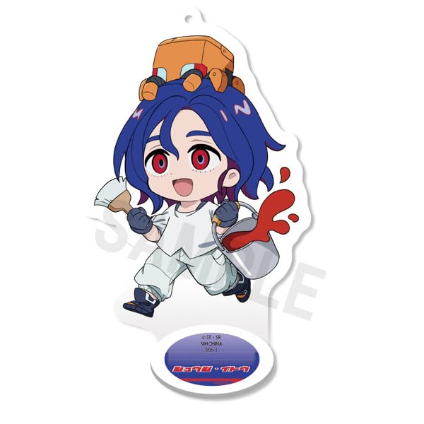 MegaHouse Tokotoko Akrylowy Stojak Mobile Suit Gundam GQuuuuuuX 90mm Akryl (PUDEŁKO) Około.