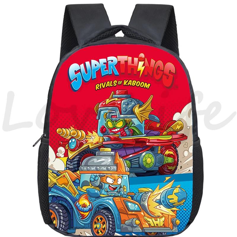 New Super Zings Kindergarten Bag Cartoon Game Superzings Backpack for Boys Girls Children School Bags Kids Daily Bookbag Mochila