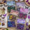 Kawai Kultur- und Kreativgarten Schmetterling Garten Handbuch Aufkleber Wasserdicht Haustier Wassernapf Handy Dekoration Süß Klein