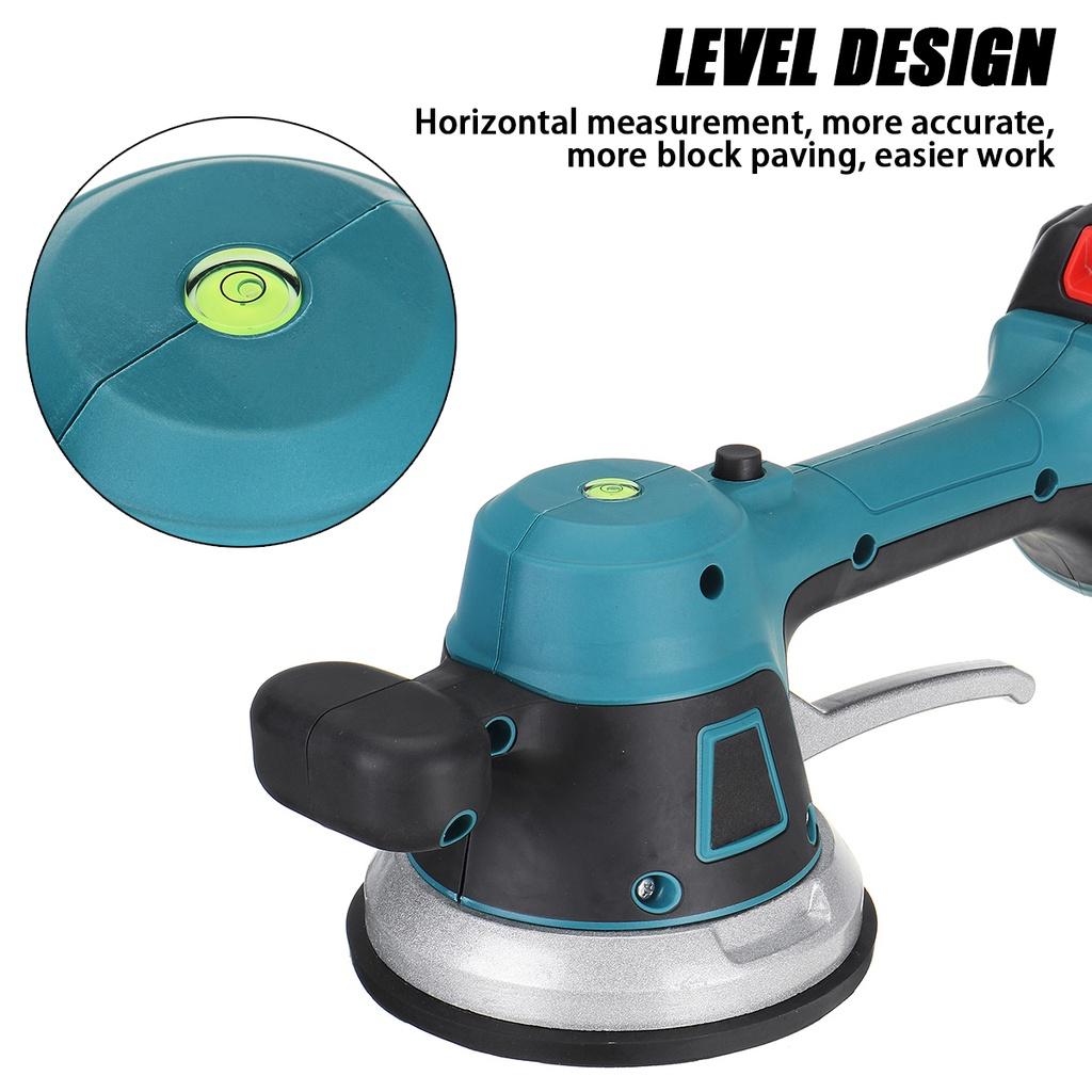 3500W 12000RPM Přenosný obkladačský stroj Vibrátor na obklady 200kg přísavka 6 rychlostí nastavitelný Automatický podlahový vibrátor Nivelační nástroj