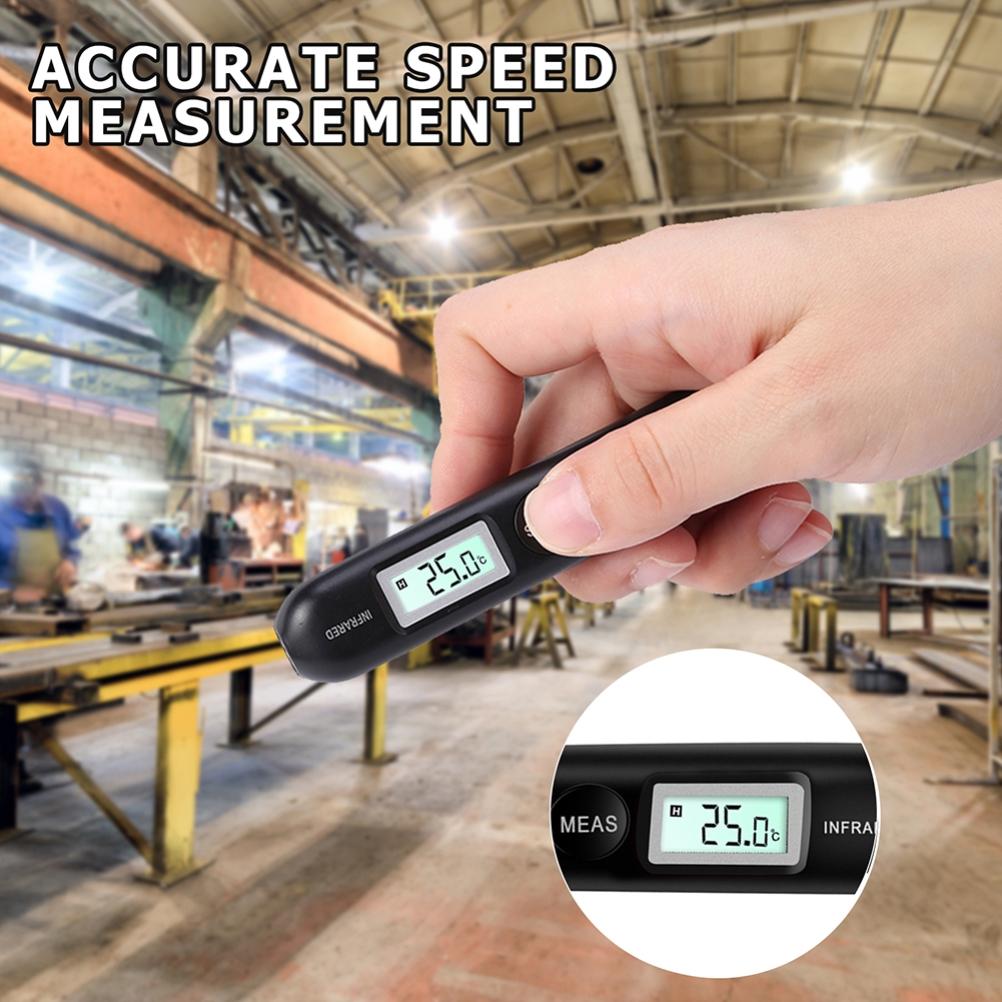 Portable Pocket Temperature Pen Contactless Mini Digital Infrared Thermometer with LCD Handheld Portable Pocket Temperature Pen