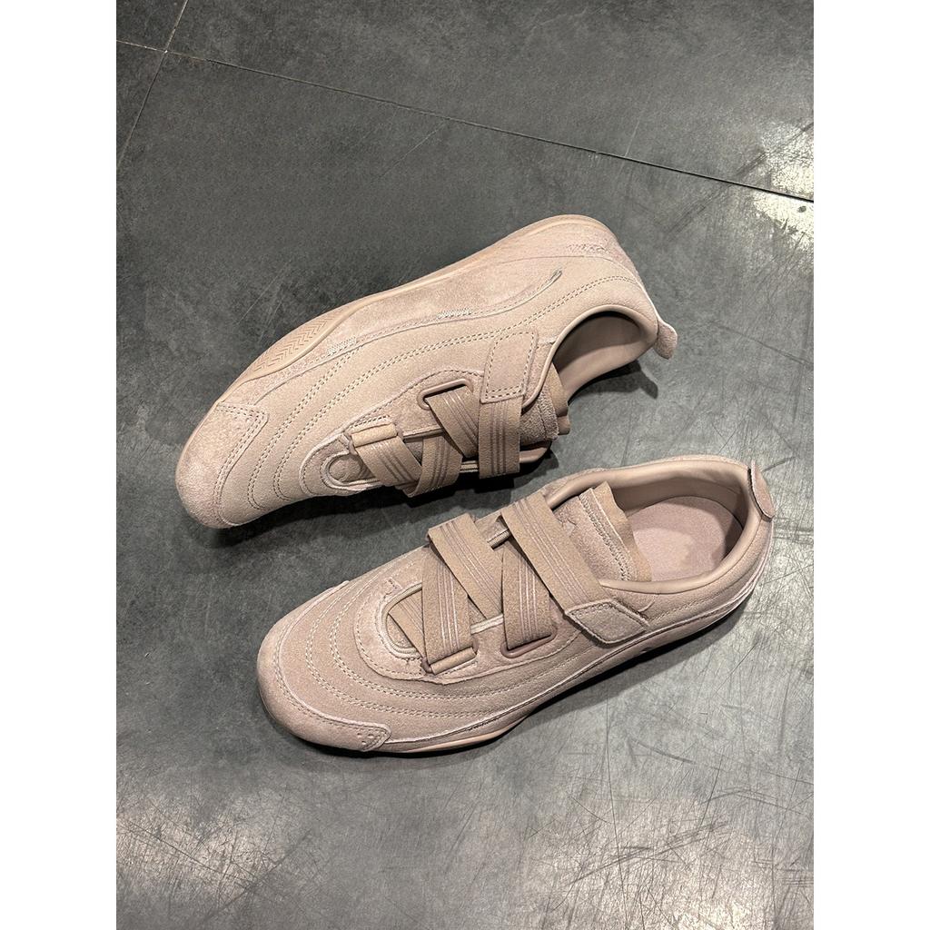2025 summer and autumn new French retro style Velcro ballet training shoes women's Forrest Gump casual sports shoes women