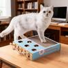 Cat Toy Whack-a-Mole Cat Scratching Board Toy Grinding Claw Rest Play Funny CatInteractive Multifunctional Cat Supplies