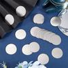 M-Modern-40 Pieces Stainless Steel Printed Blank Discs Bulk DIY Jewelry Craft Name Tags Necklace Earrings Engraving Supplie