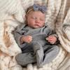 Wiedergeborene Puppe Silikon Baby Kleinkind Realistisch Geschenk Für Sammler