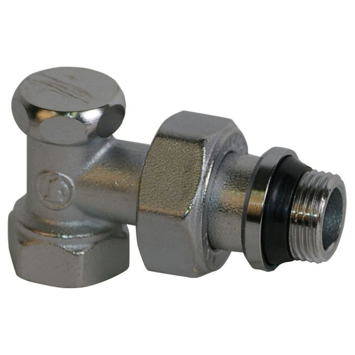 Robinetterie radiateur - GIACOMINI - R16TG - Coude de réglage 1/2 - Métal - Joint auto-étanche