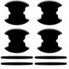 XuJJunB 8pcs Door Handle Protectors Scratch Seal Sticker Cover Protective Film Car Door Scratchproof