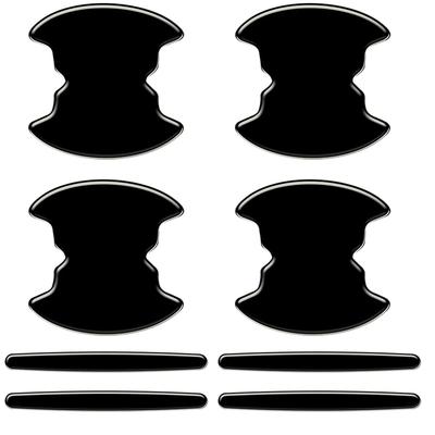 XuJJunB 8pcs Door Handle Protectors Scratch Seal Sticker Cover Protective Film Car Door Scratchproof