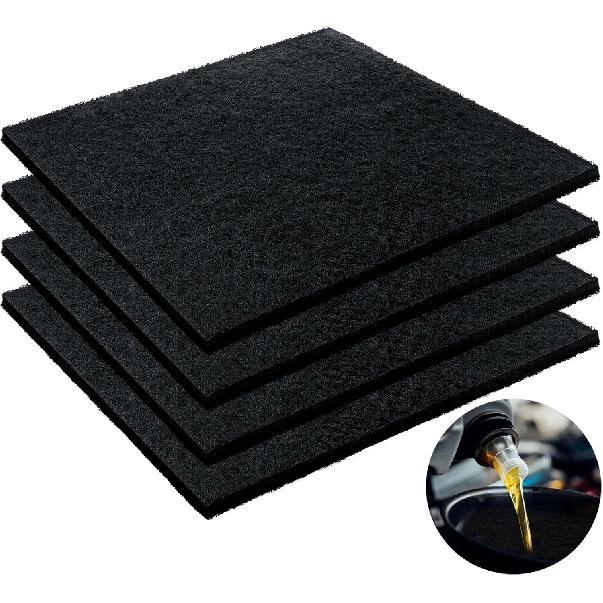 

Kidum 4 шт. 22 Противобрызговый коврик для слива масла для поддона трансмиссии Квадратный коврик без брызг для механиков и автосервиса 22 inch