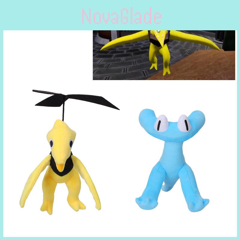 Rainbow Friends Kapitel 2 Dinosaurier Plüschtier Weich und kuschelig Kurzer Plüsch Stofftier von Jili