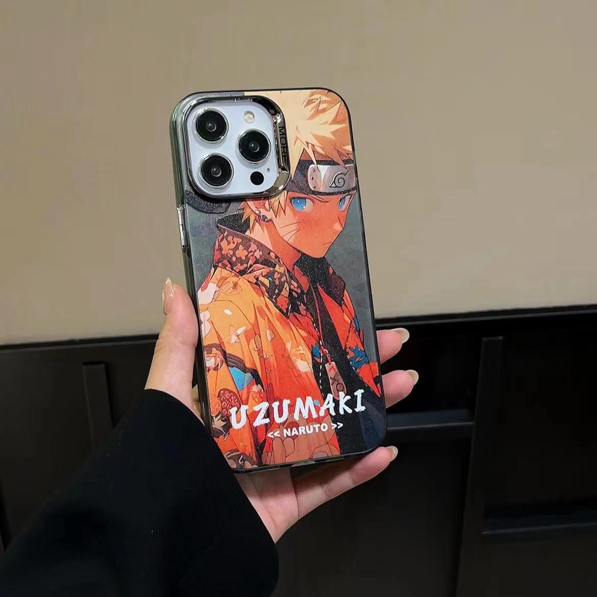 

Naruto iPhone 16 Pro Max Case - fits Apple 12/11, 14 Pro/13 with Kakashi design iPhone 14 Pro Max
