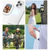 2.01 Inch Vlog Selfie Monitor Screen Magnetic Phone Back Camera Selfie Monitor for Live Streaming White
