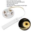 2.2yd Motion Sensor LED Strip Light 3 Brightness Automatic Turn On Motion Activated Bed Light