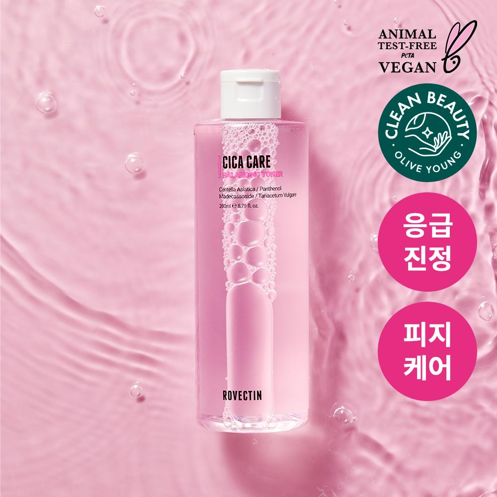Rovectin [emergency Calming Oil   Moisture Care] Lovectin Cica Care Balancing Toner 260ml