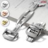 Stainless Steel Watch Buckle Silver Gold Rose Watch Clasp Accessories 18mm Replacement Buckle for Jaeger Watch Strap with Tool