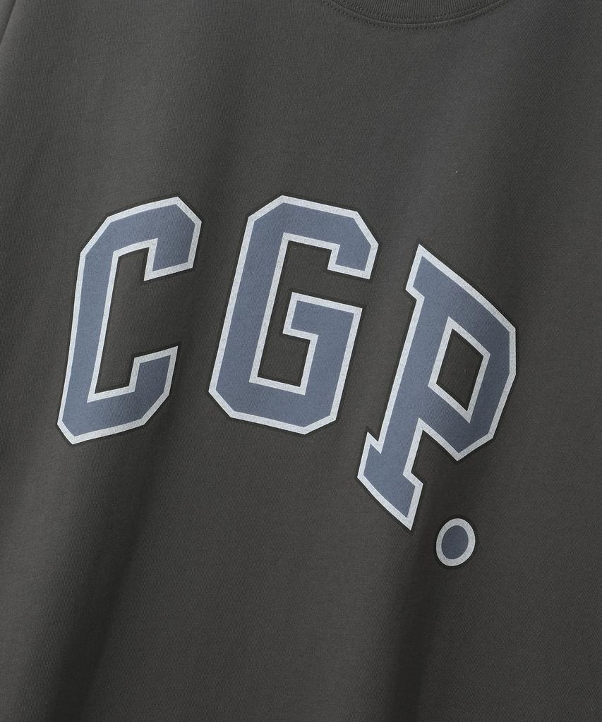 CGP Cgp Arch Logo Extra Oversized Short Sleeve T-Shirt - Charcoal
