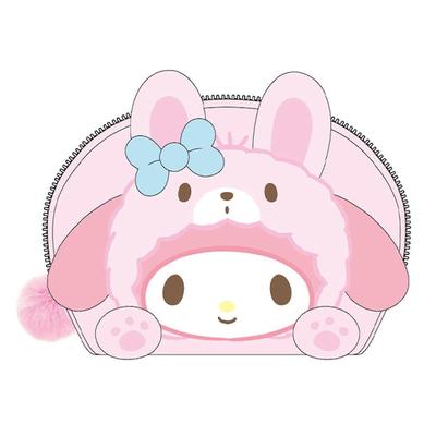 K Company Sanrio Characters Oval My Melody (Banzai Series) Pouch, (Rabbit), SAB-OP-MM