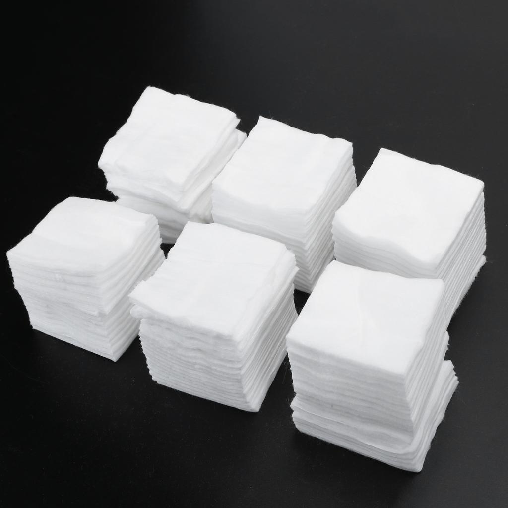500pcs Natural Makeup Remover Cotton Pad Soft Thicken Cleaning Wipes Cosmetic Tool