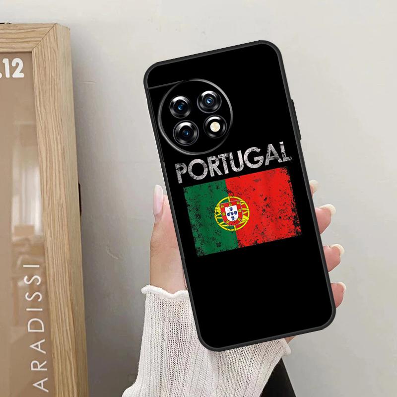 Portugal National Flag Case For OnePlus 10T 10R 12R 9R 8T 12 11 9 10 Pro Nord CE 2 3 Lite CE4 2T N10 N20 N30 Cover