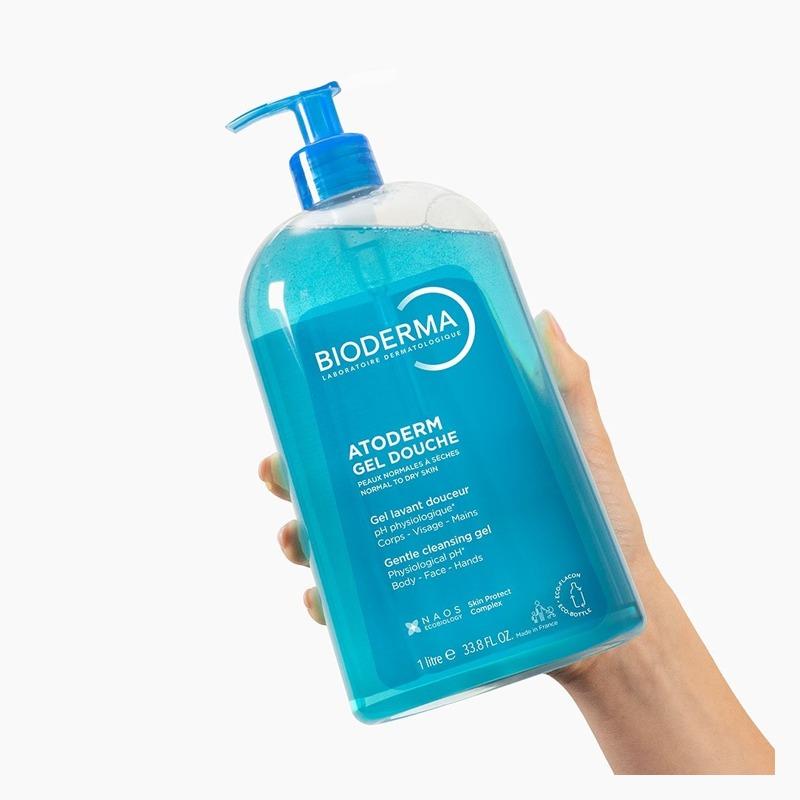 Bioderma Jemný sprchový gel Čisticí hydratační mýdlo Jemný, vyživující a zklidňující mycí prostředek na tělo