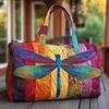 Dragonfly Series 3D Printed Women's Travel & Yoga Handbag