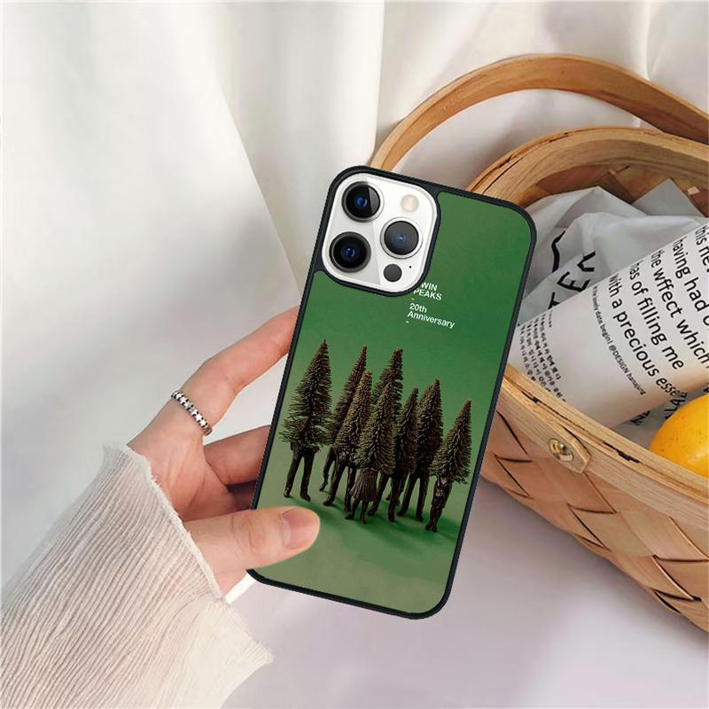 Welcome To Twin Peaks Phone Case For iPhone 17 Air 16 15 14 11 12 13 Pro  MAX Plus coque Cover Shell
