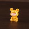 Cartoon Twelve Zodiac Gold Resin Small Ornaments Micro Landscape Creative Home Desktop Office Ornaments Animal Chinese Crafts