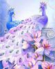 5D DIY Diamond Embroidery Full Set Cross Stitch Peacock Full Square Round Diamond Painting Animal Picture Of Rhinestone Decor For Home