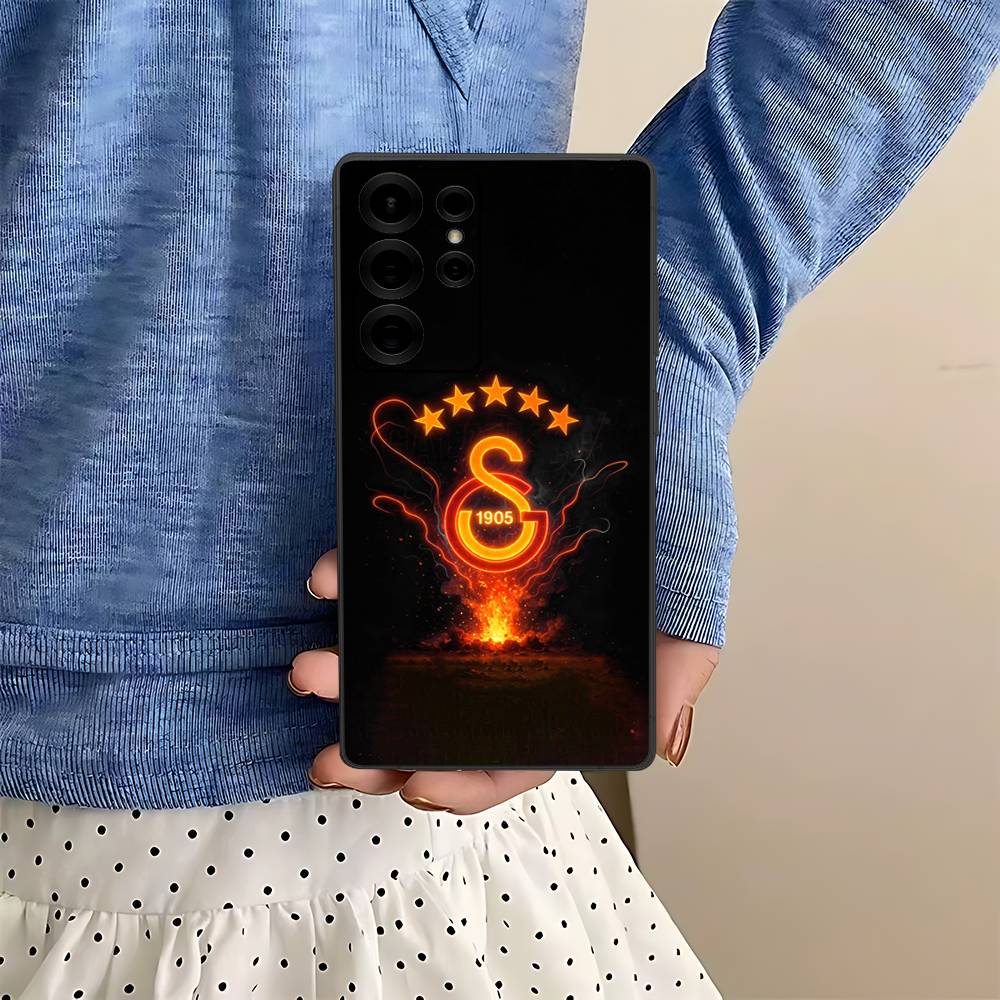 Football Team Galatasaray Phone Case For Samsung S 24 Fe 25 Ultra Plus 20 Lite 21 30 22 23 24 22 Ultra 5G Fundas