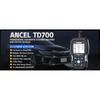 ANCEL TD700 OBD2 Scanner for Toyota Full System Transmission TPMS Relearn ABS Engine Car Diagnostic Scan Tool for /Lexus/Scion