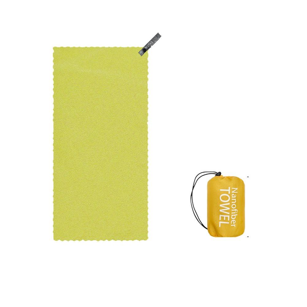 

Super Absorbent Microfiber Towel Lightweight Travel Towel Sports Quick Drying Towel Outdoor жовтий