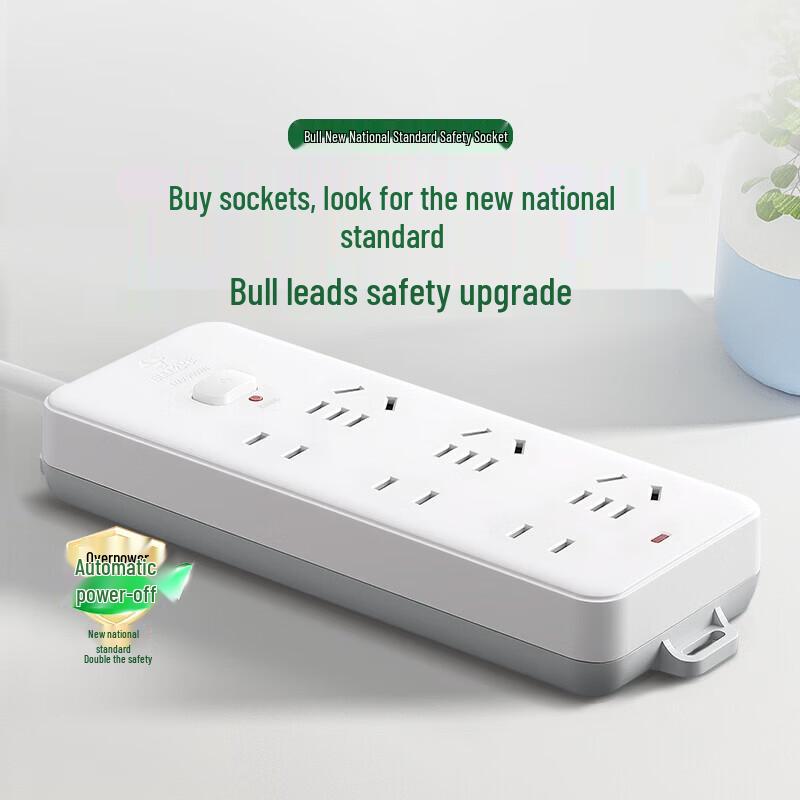 BULL GN-402 National Standard 6-Outlet Power Strip