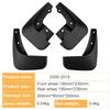 Mudguards Mudflaps With Hardware Kits Compatible For Jimny 2005-2018, Mud Guards Splash Guards Tire Protector Replacement, Vehicle Sediment Protection