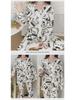 Women's Plus Size Cute Sweet Princess Pajamas - Long-Sleeved Trousers for Spring & Autumn 2024