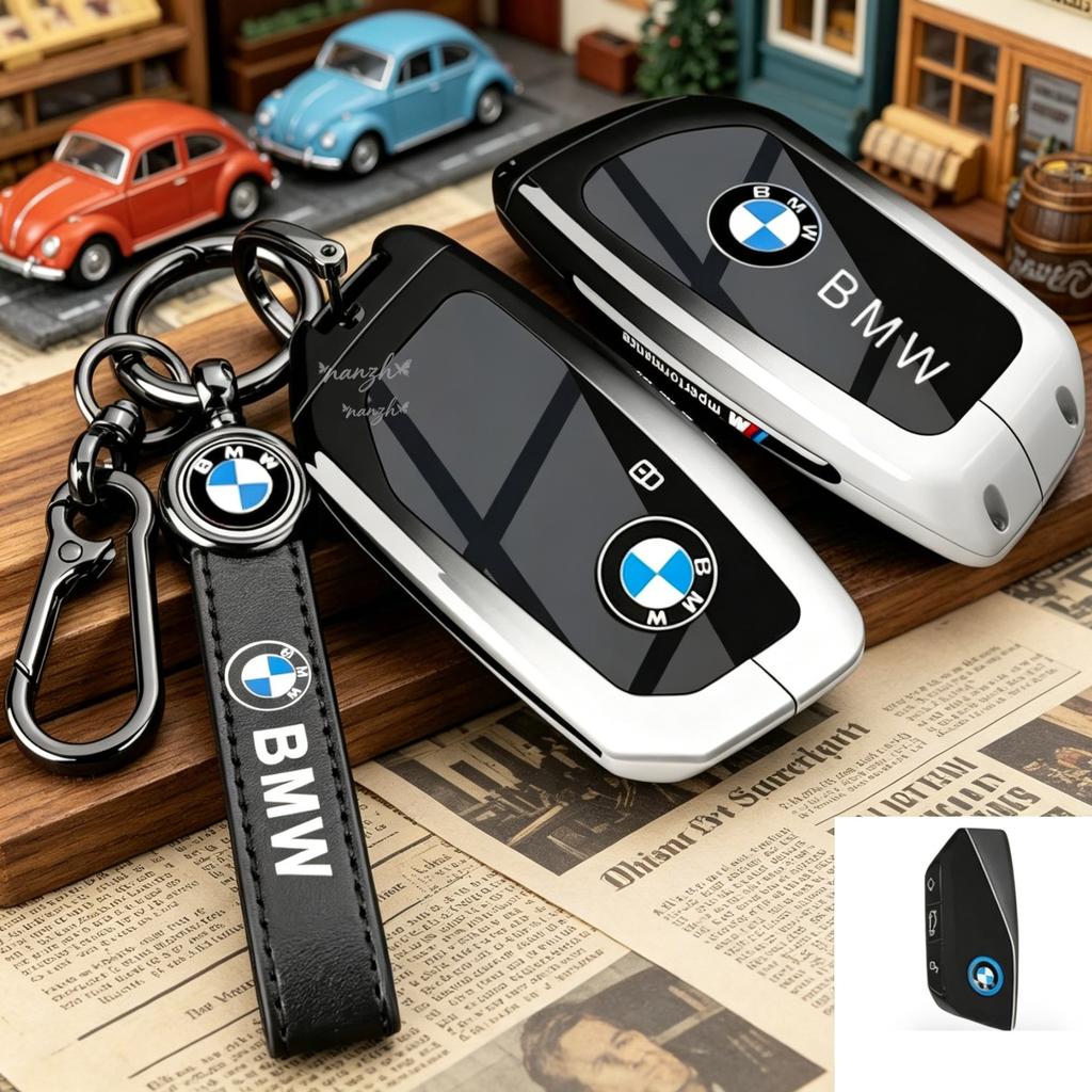 Remote Protector Car Key Cover For BMW i7 X7 G07 G81 M3 2023 LCI iX I20 X1 U11 7 Series G70 G09 XM U06 Car Keychain Holder VL4
