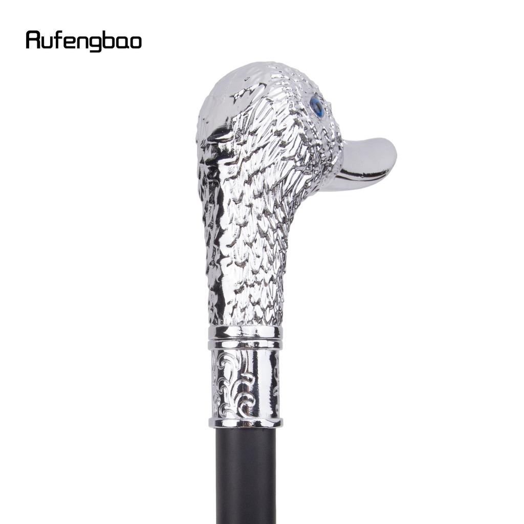 White Duck Head Fashion Walking Stick Decorative Stick Cospaly Vintage Party Fashionable Walking Cane Crosier 95cm