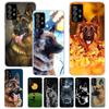 German Shepherd Dog Print Soft Case for Samsung A51 A50 A21S A70 A71 Phone Shell A31 A41 A10 A20E A30 A40 A6 A7 A8 A9 Pattern Co