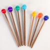 Handmade Singing Bowl Mallet Nepal Wool Felt Therapy Accessory Professional Sound Healing Tool