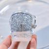 Girls' 2025 Summer Bow Rhinestone Sequin Princess Sandals